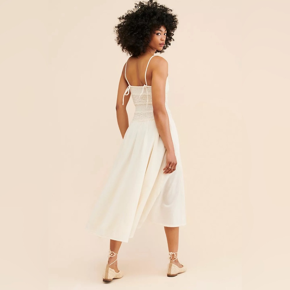 ✨ Free People Sparkling Moment Midi Dress NWT - Picture 3 of 9